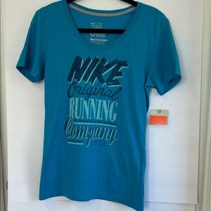 Nike Women's Teal Graphic Tee